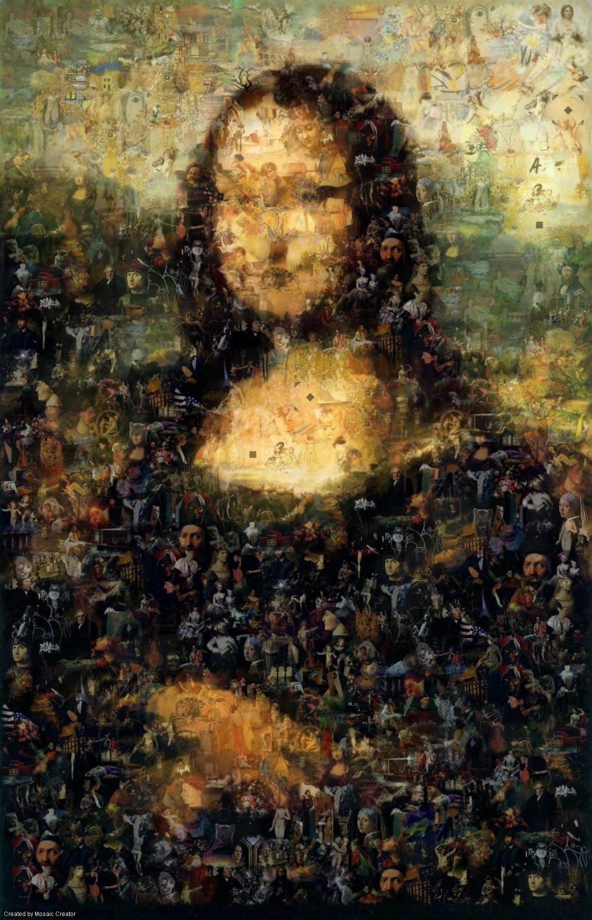 Ghost mosaic | aolej.com