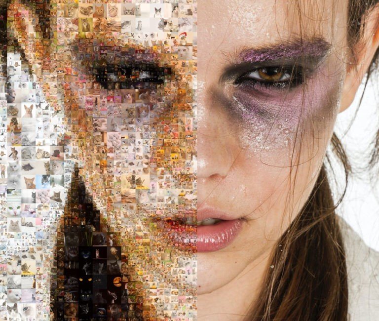 make a photo mosaic